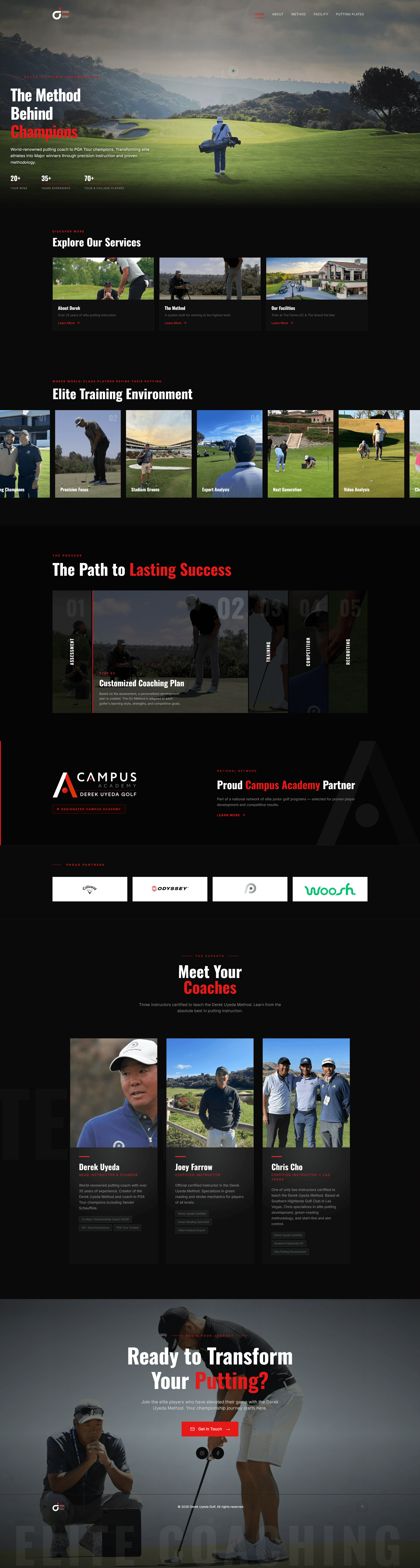 Derek Uyeda homepage