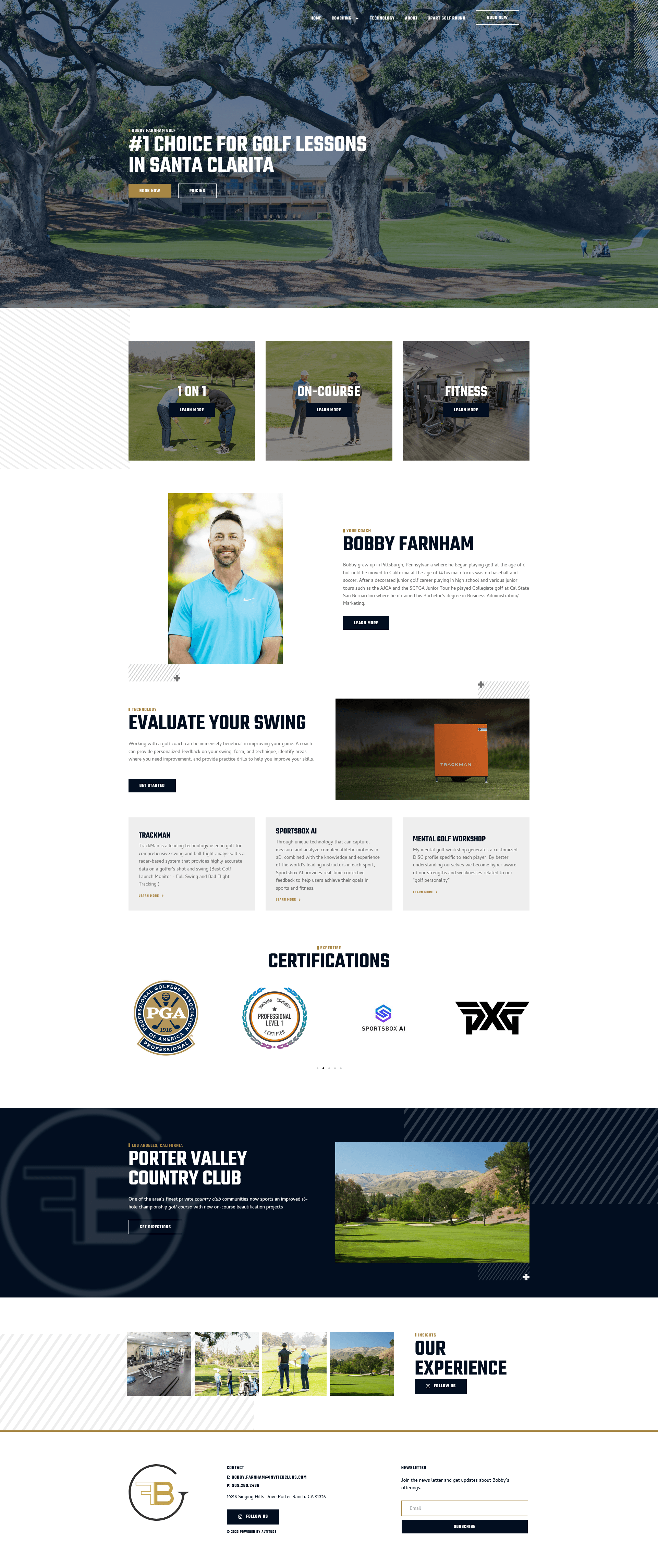 Bobby Farnham site