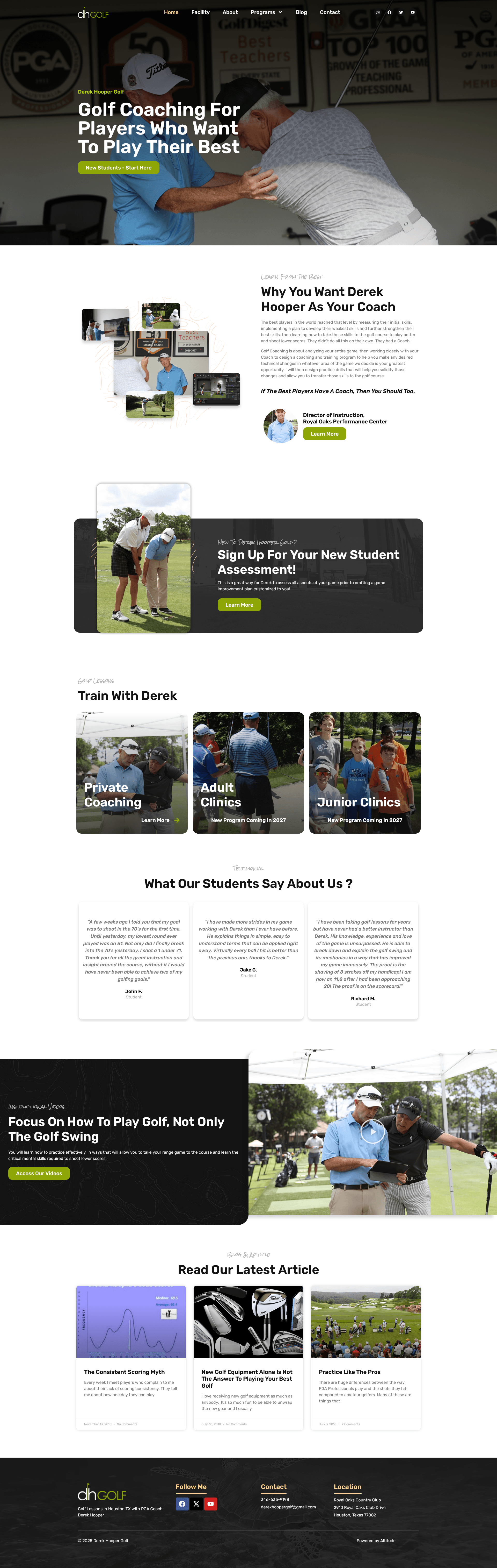Derek Hooper site