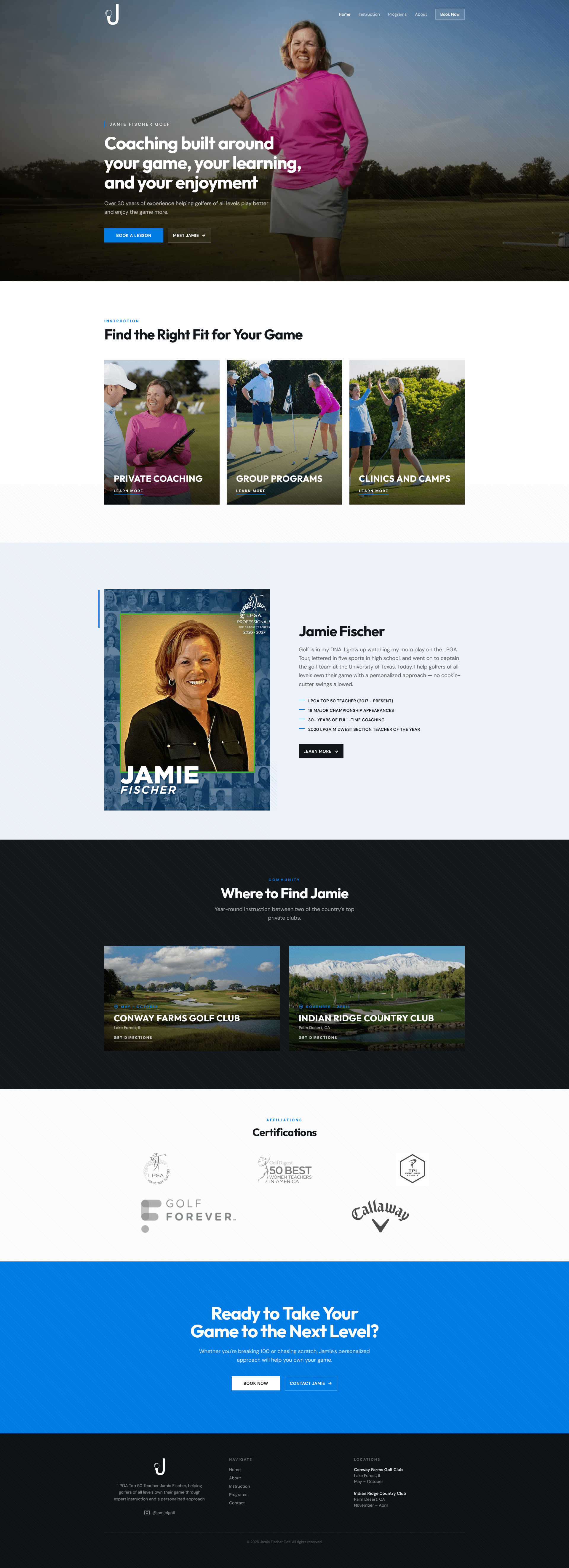 Jamie Fischer homepage