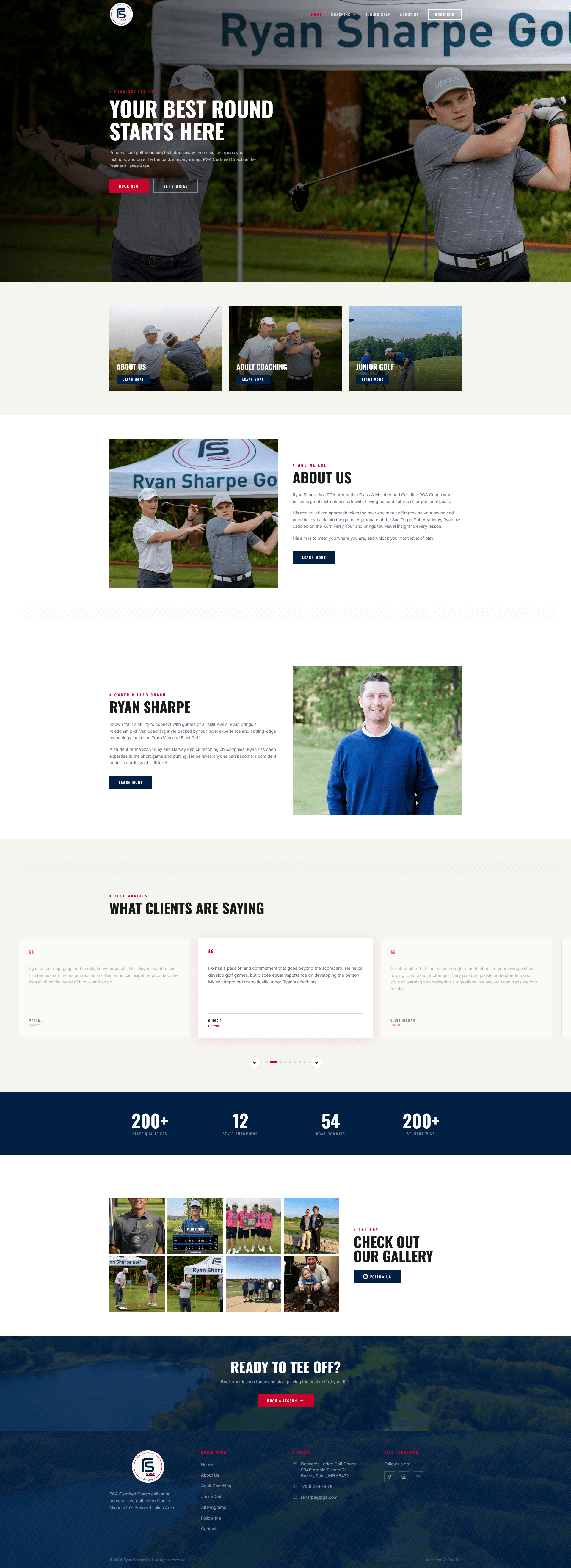 Ryan Sharpe site